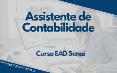 Curso EAD Senai Assistente de Contabilidade 2021